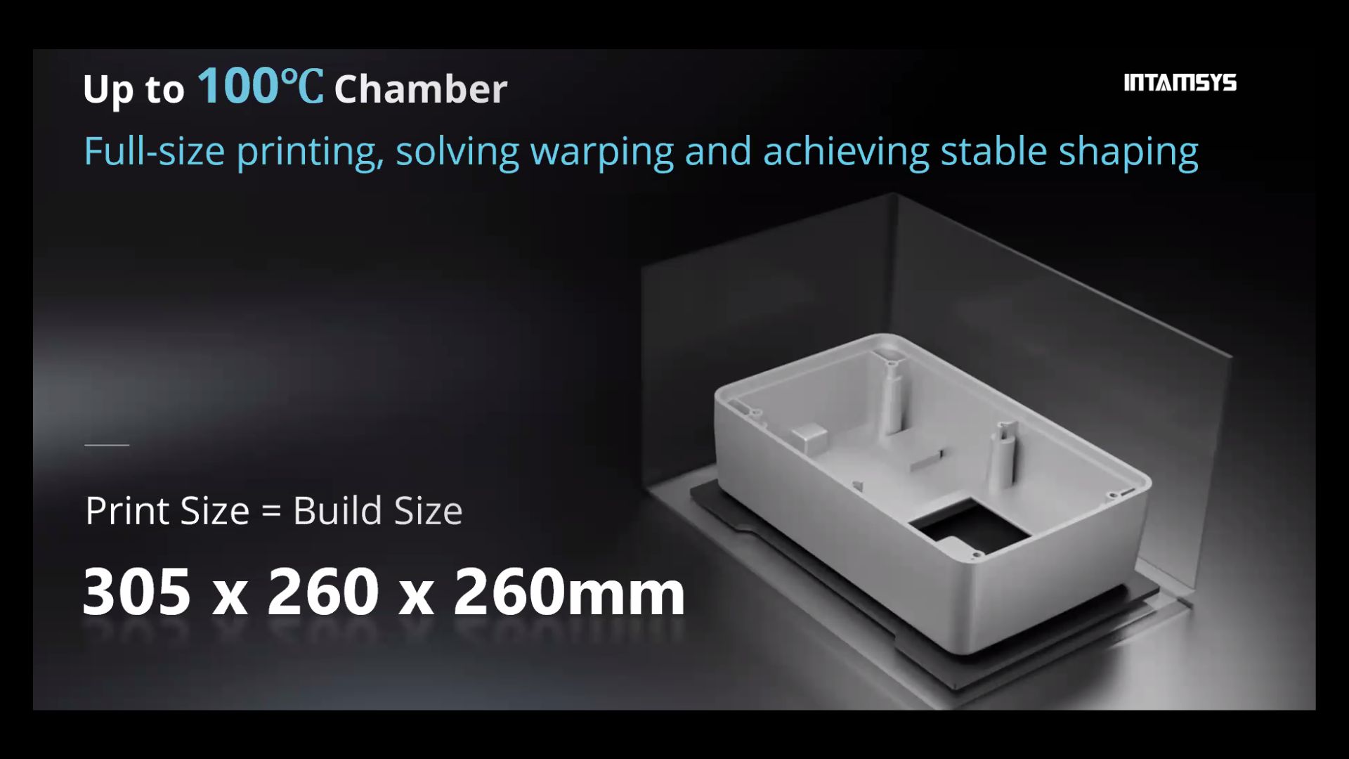 Grafik som förklarar vikten över att ha varm kammare när man 3d printar