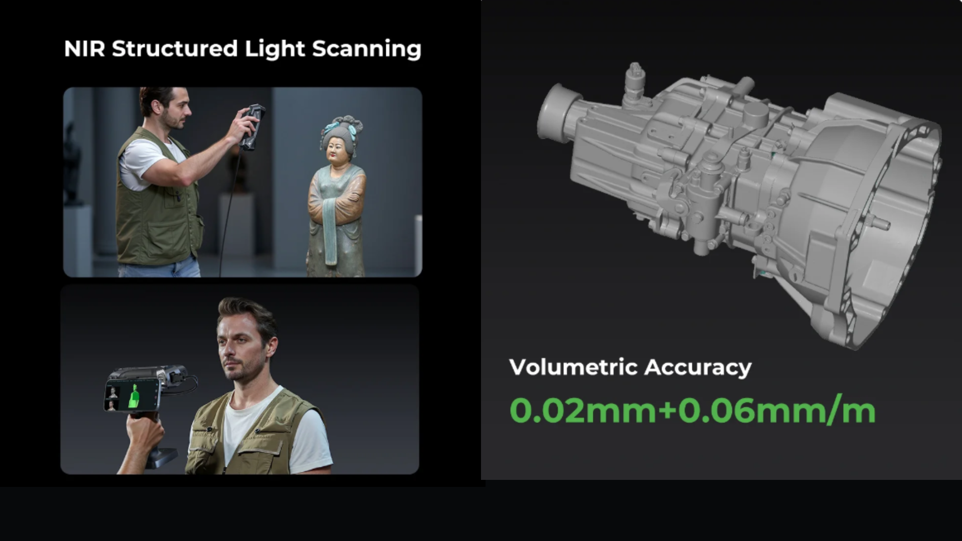 NIR Structured Light Scanning